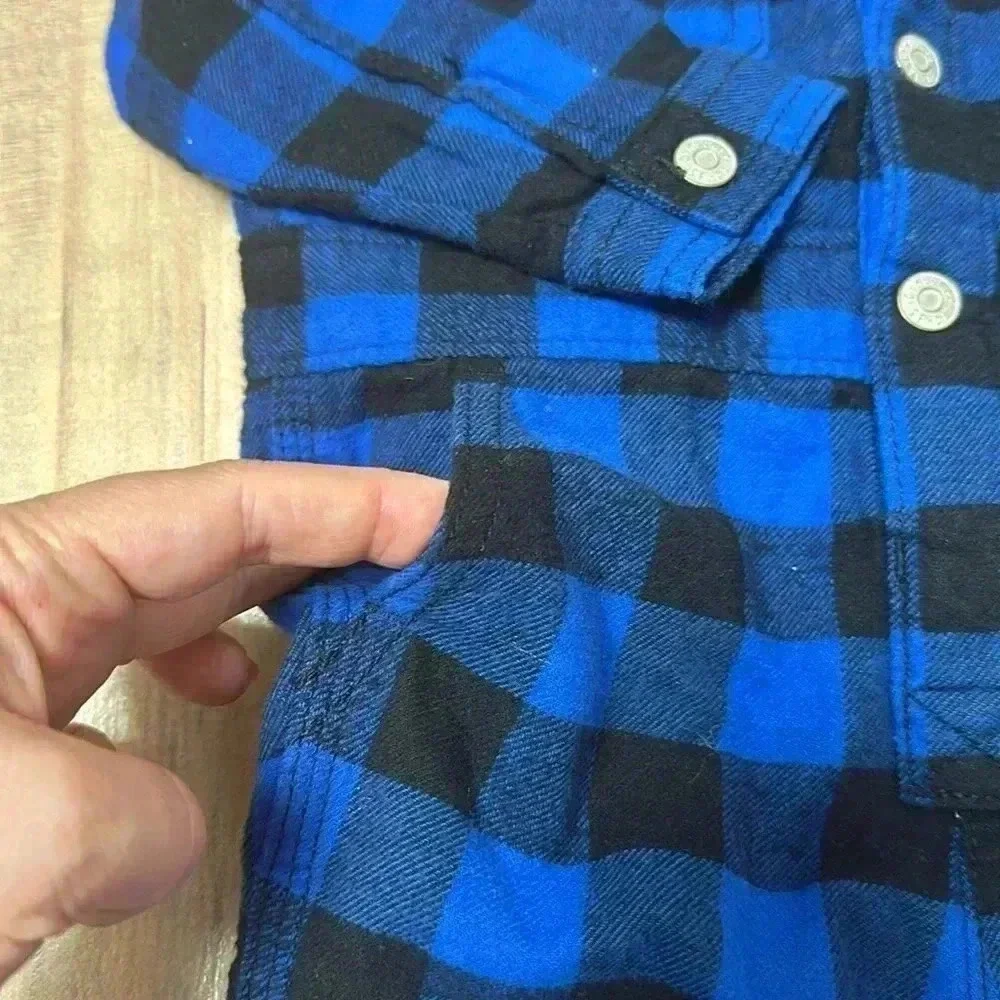 NWT Gymboree Buffalo Check 1-Piece Suit Baby Sz 18-24 Months Snap Buttons